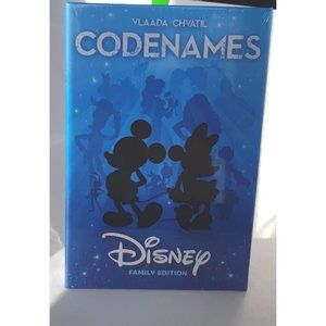 Disney Codenames Family Edition Card Game USAOPOLY Brand New Sealed! H6